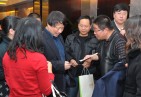 创新中国2012新闻发布会现场观众与熊晓鸽交流
