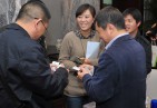 新闻发布会现场观众与周逵交流