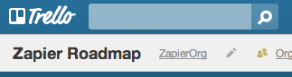 Zapier Roadmap