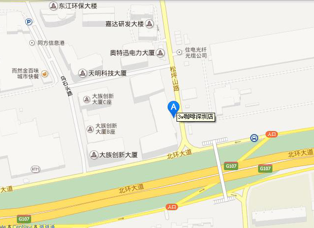 东方慧谷交通路线图